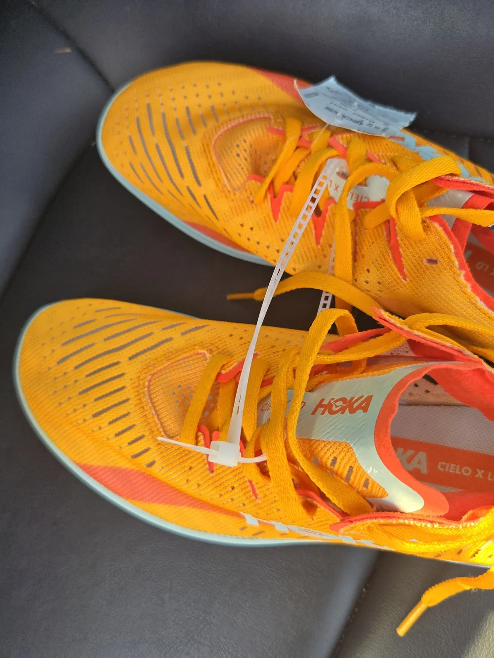 Hoka Orange Women's Track Shoes